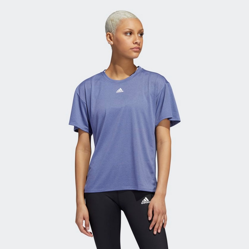 Tricou Adidas TRNG 3S TEE / Femei / 2XS / Albastru deschis photo 2
